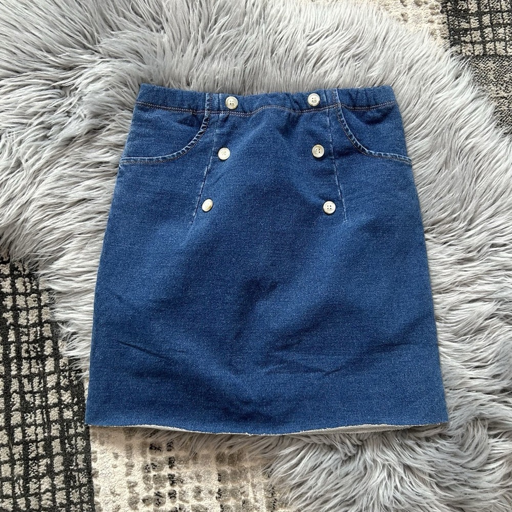 Blara Organic House‎ Girls Denim Short Skirt Size 11Y ($52)